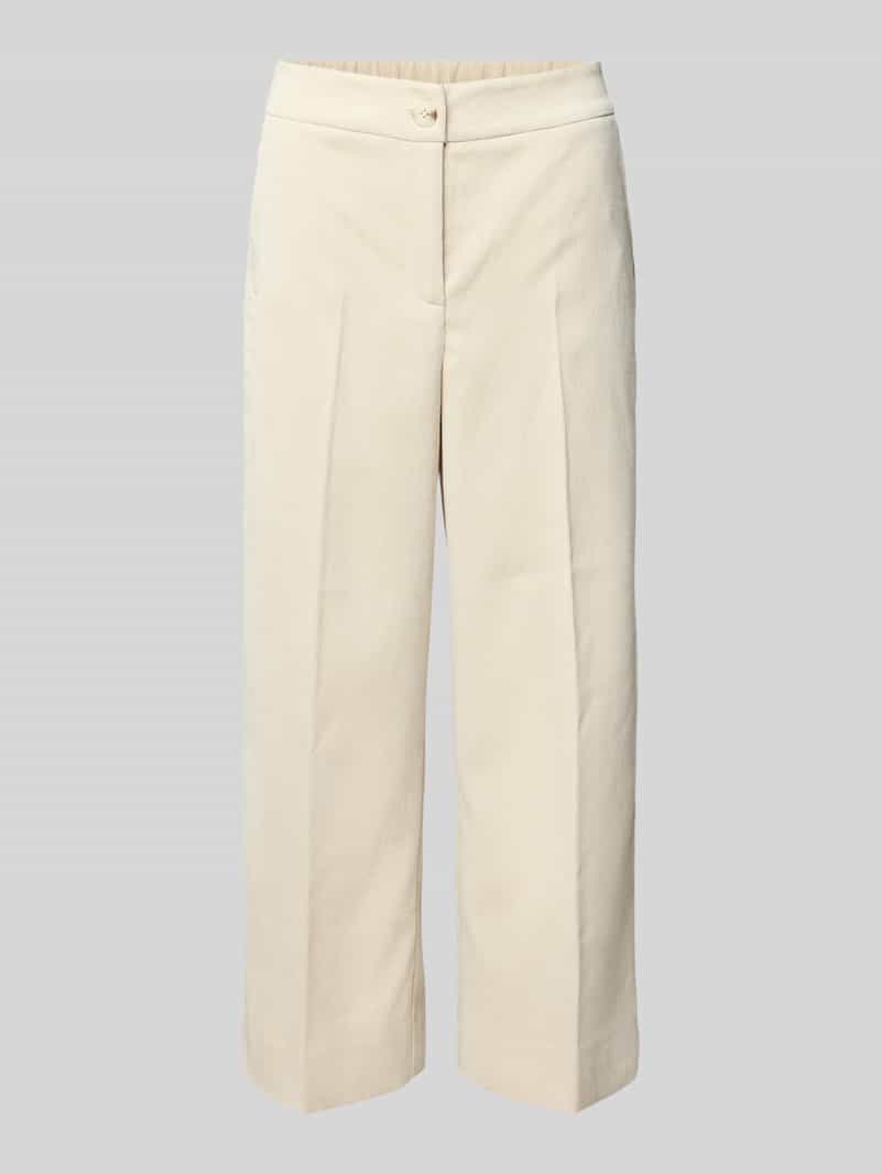 Opus Straight leg broek met steekzakken model 'Misha lane'