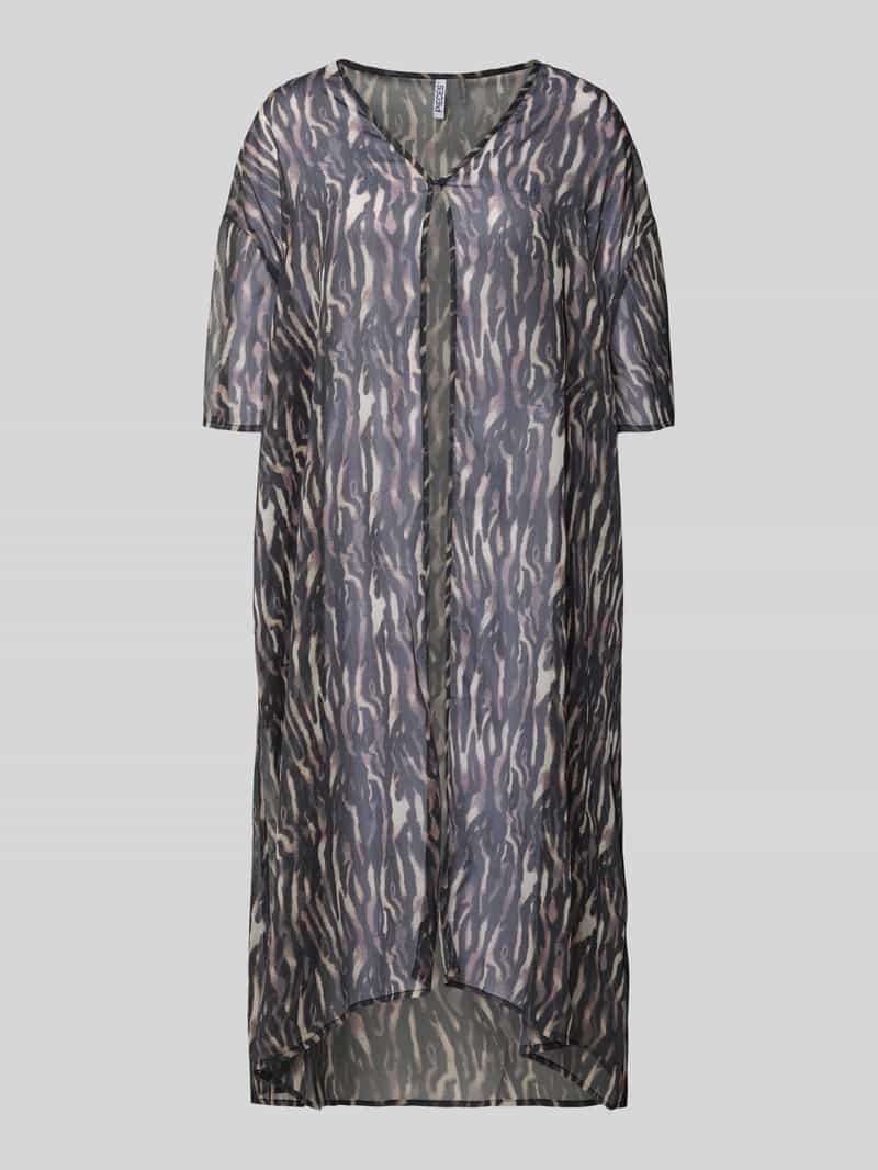 Oversized kaftan met all-over motief model 'ATRUD'