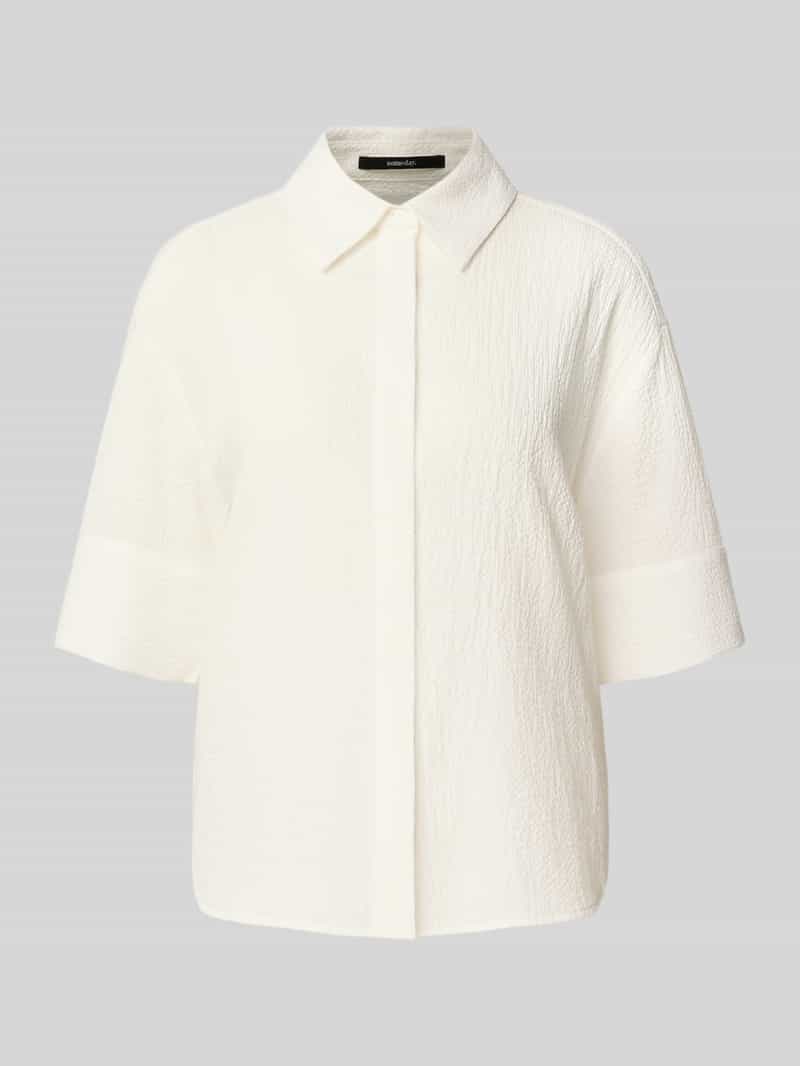 someday Regular fit blouse met blinde knoopsluiting model 'Zubliana'