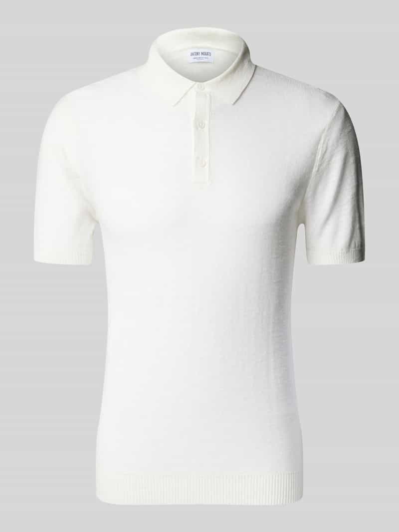 Antony Morato Slim fit poloshirt met ribboorden