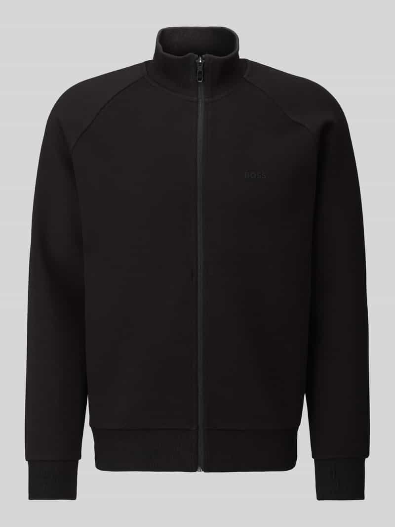 BOSS Green Sweatshirtjack met logodetail