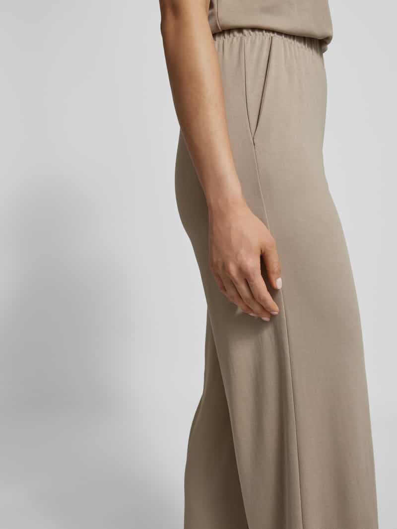 Jake*s Casual Wide fit stoffen broek met elastische band