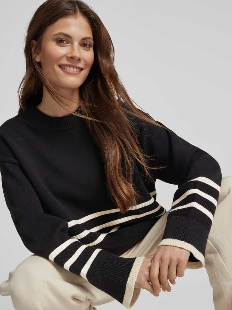 ECOALF Gebreide pullover met ribboorden model 'LANYU'