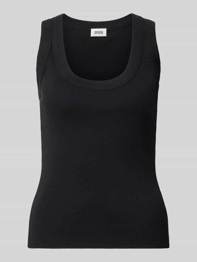 Tanktop in riblook model 'TAVIRA'