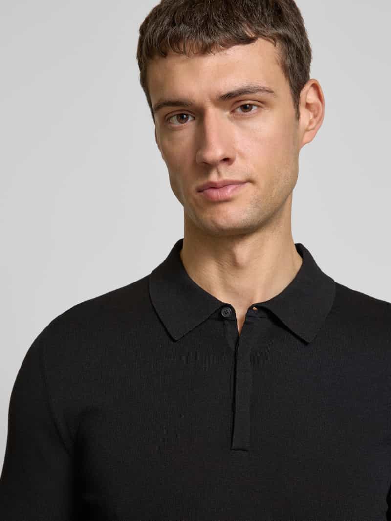 HUGO Gebreide pullover met polokraag