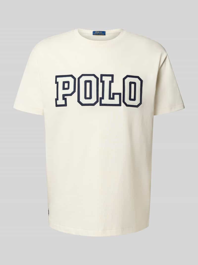 Polo Ralph Lauren Classic fit T-shirt met labelstitching
