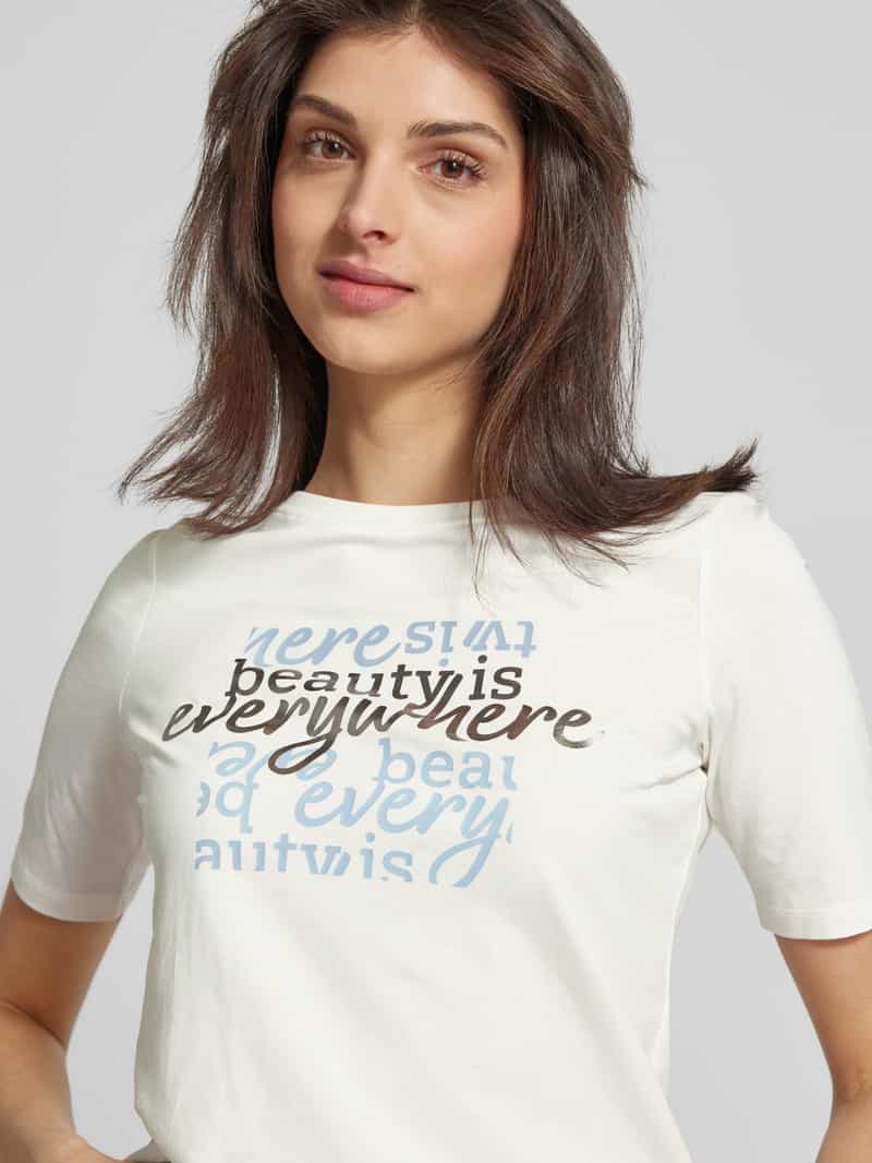 s.Oliver RED LABEL Regular fit T-shirt met statementprint