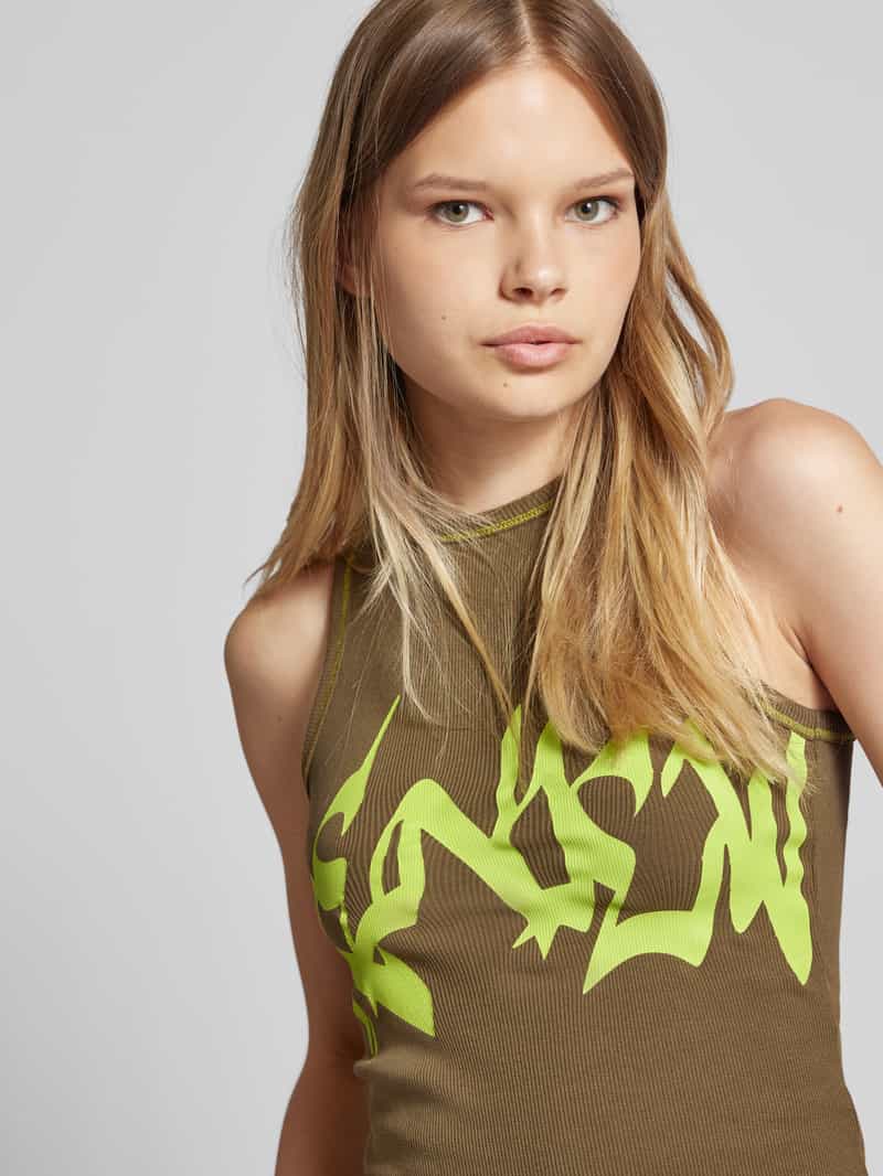 Review Tanktop met labelprint