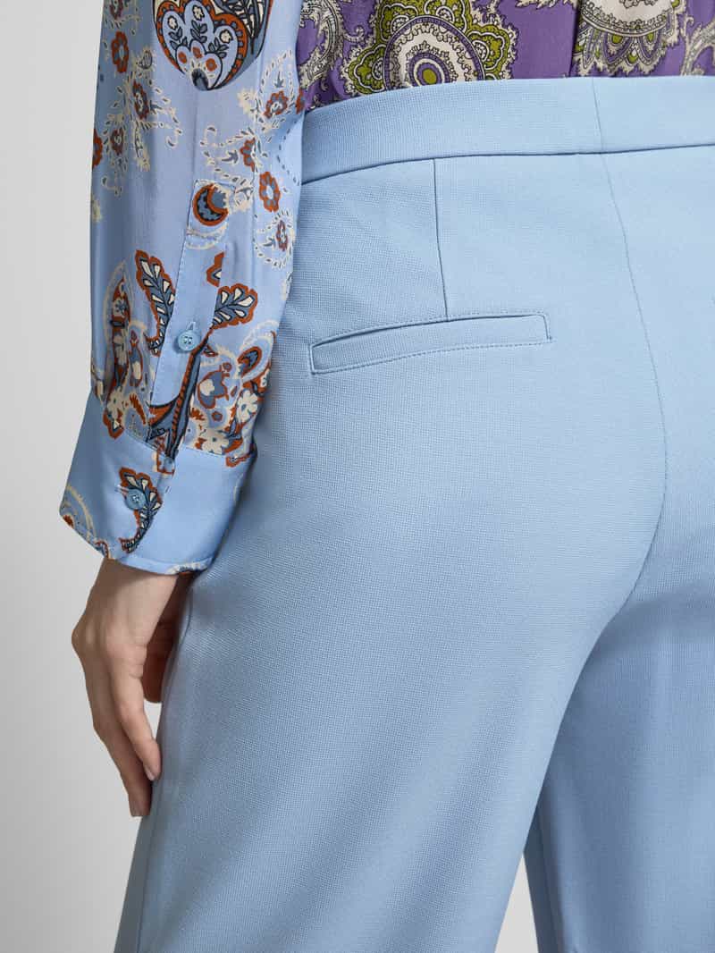 RAFFAELLO ROSSI Wide leg stoffen broek met verkort model 'PALINA'