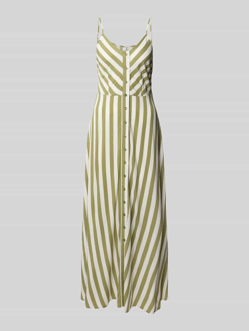 YAS Maxi-jurk van viscose met knoopsluiting