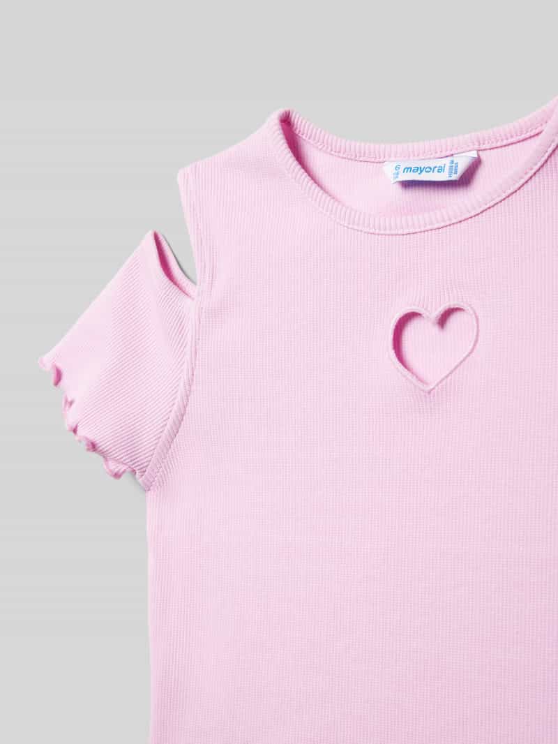 Mayoral T-shirt met cut-outs