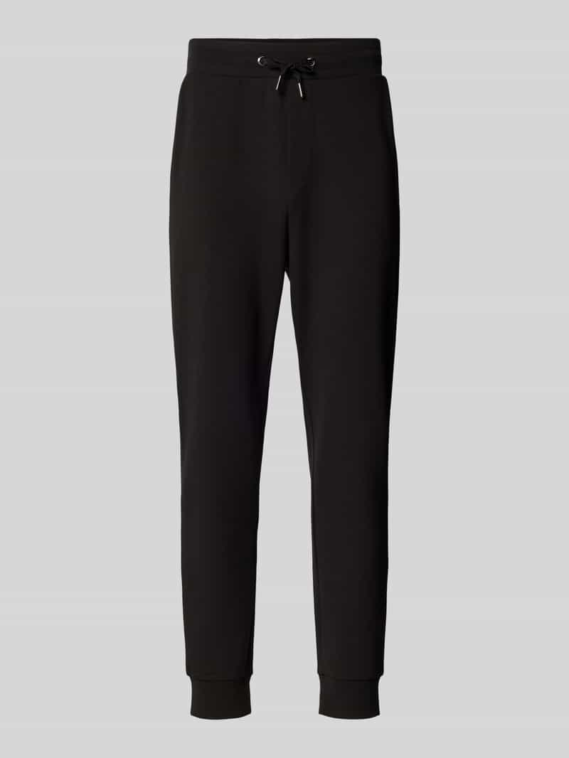 JOOP! Collection Loose fit sweatpants met gestileerde steekzak, model 'Stelios'