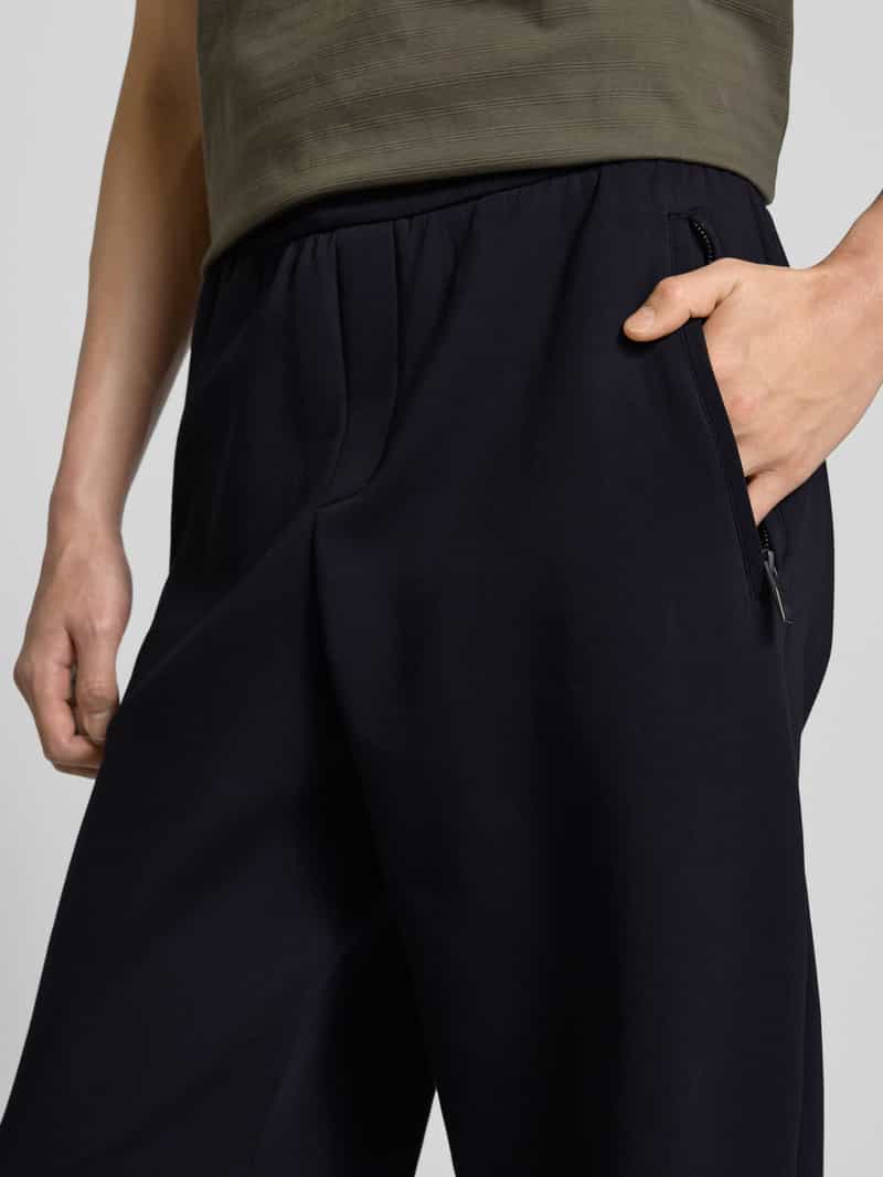 Armani Exchange Straight leg sweatpants met steekzakken