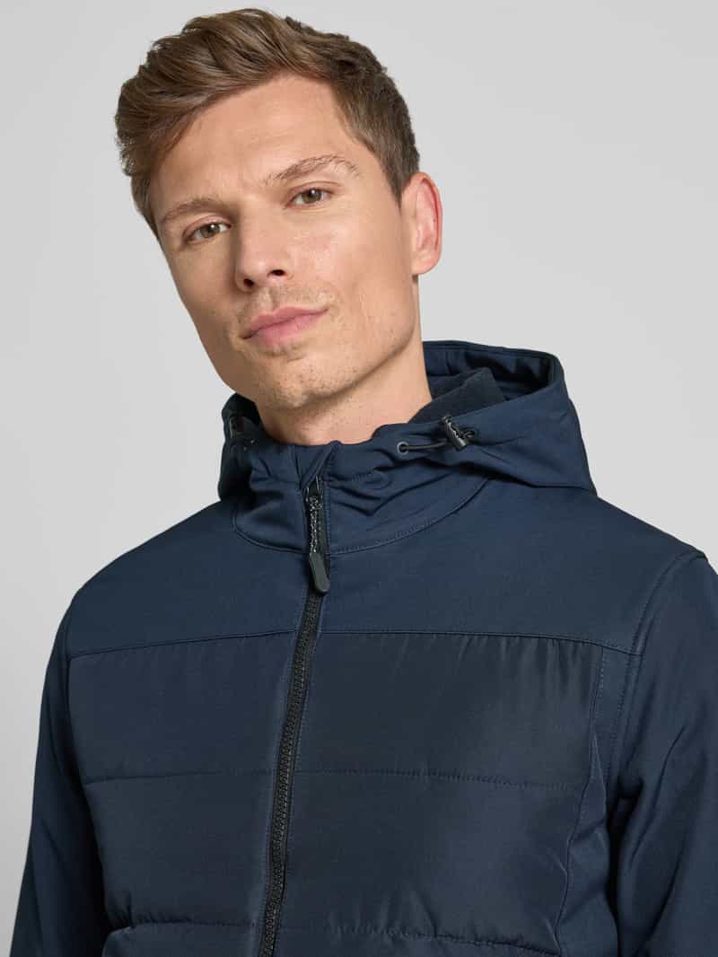 Blend Softshell-jack met doorgestikte naden model 'EVIAN'
