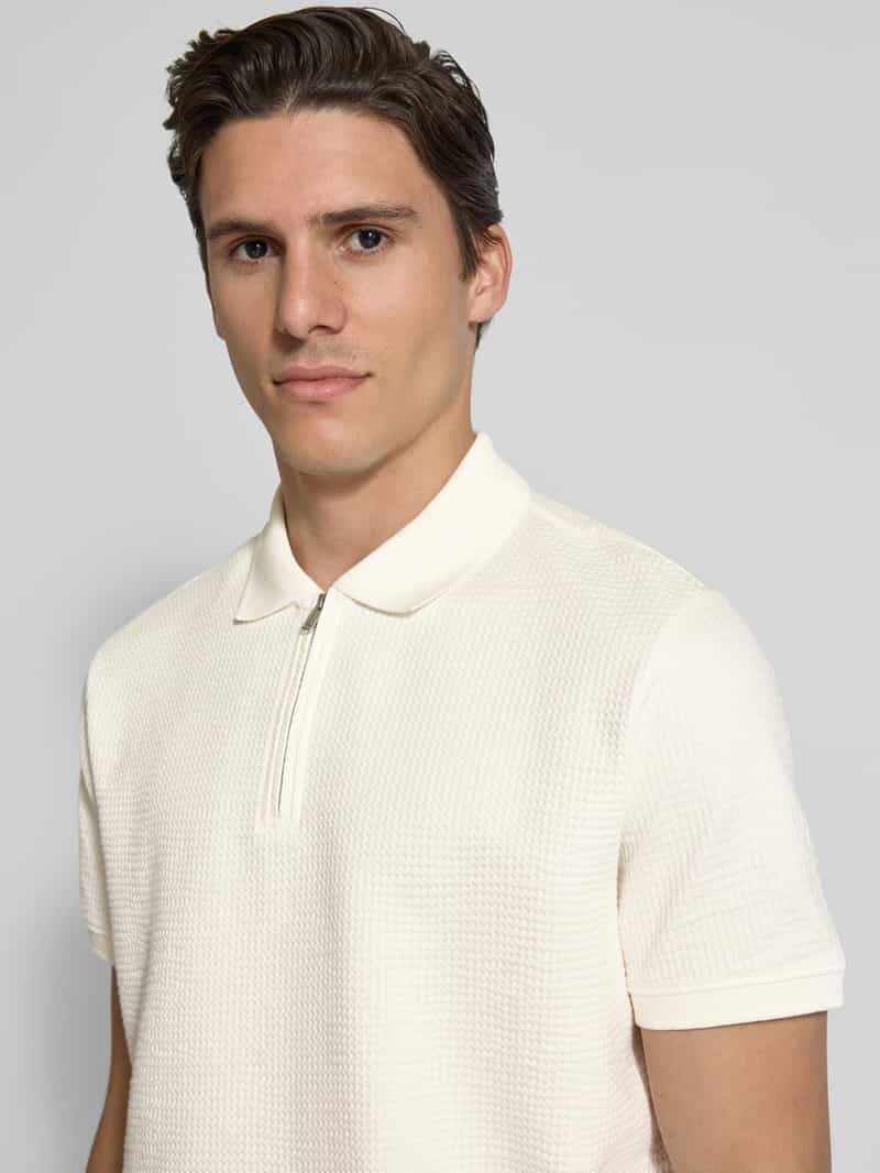 MCNEAL Poloshirt met korte ritssluiting