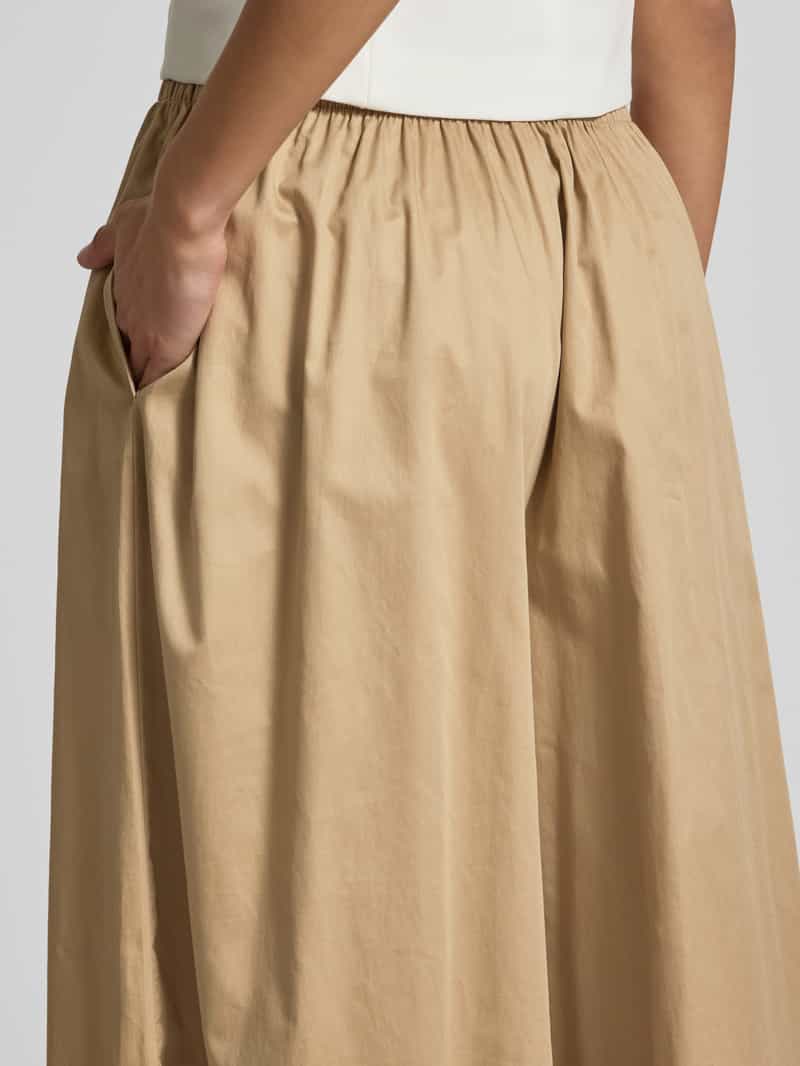 Christian Berg Woman Broek met wijde pijpen en elastische band