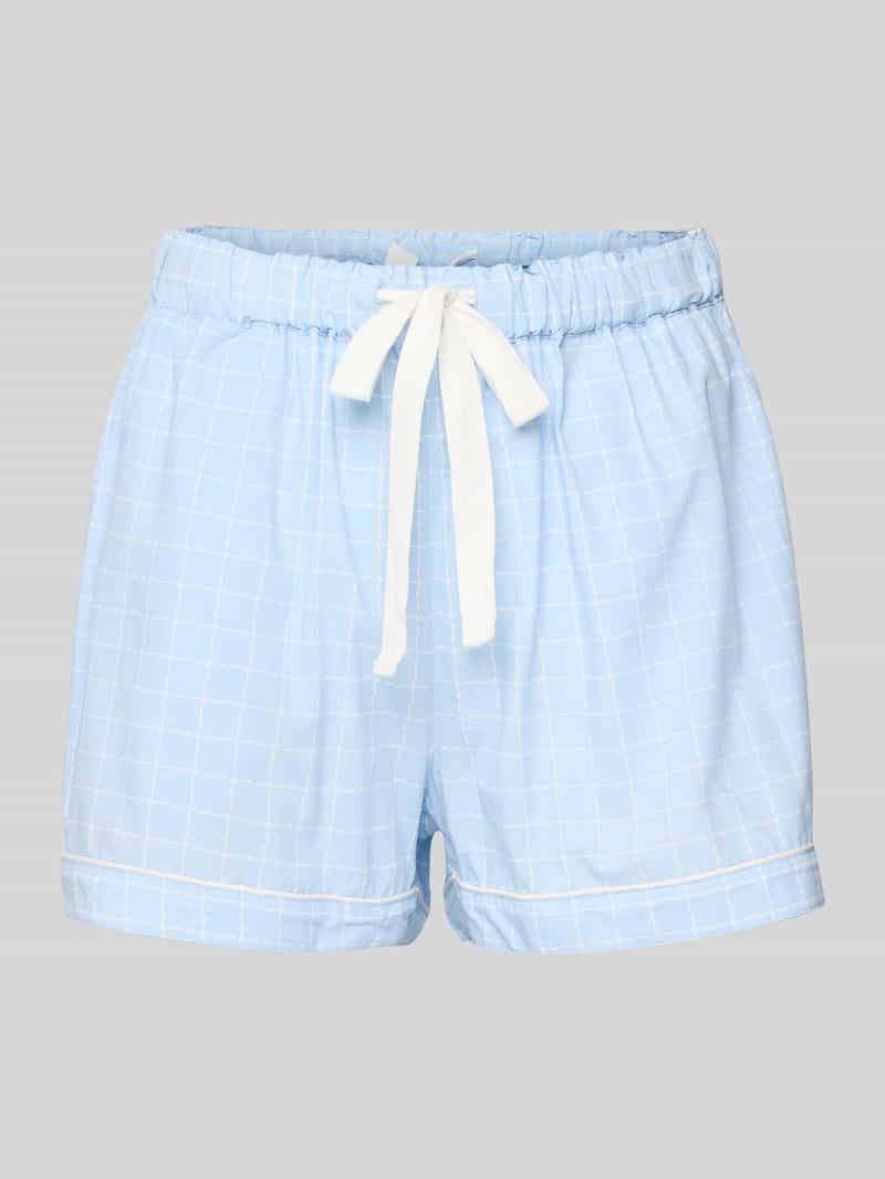 CCDK Copenhagen Regular fit korte pyjamabroek met tunnelkoord model 'Katrina'