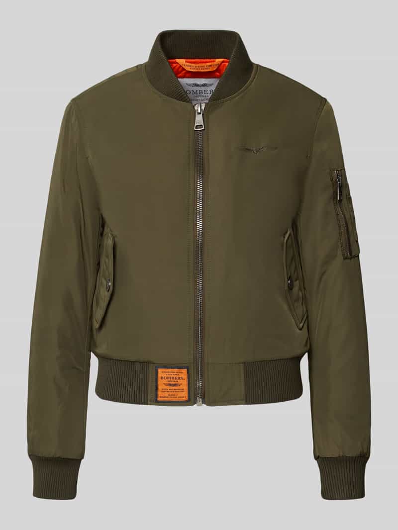 Original Bombers Bomberjack met labelpatch