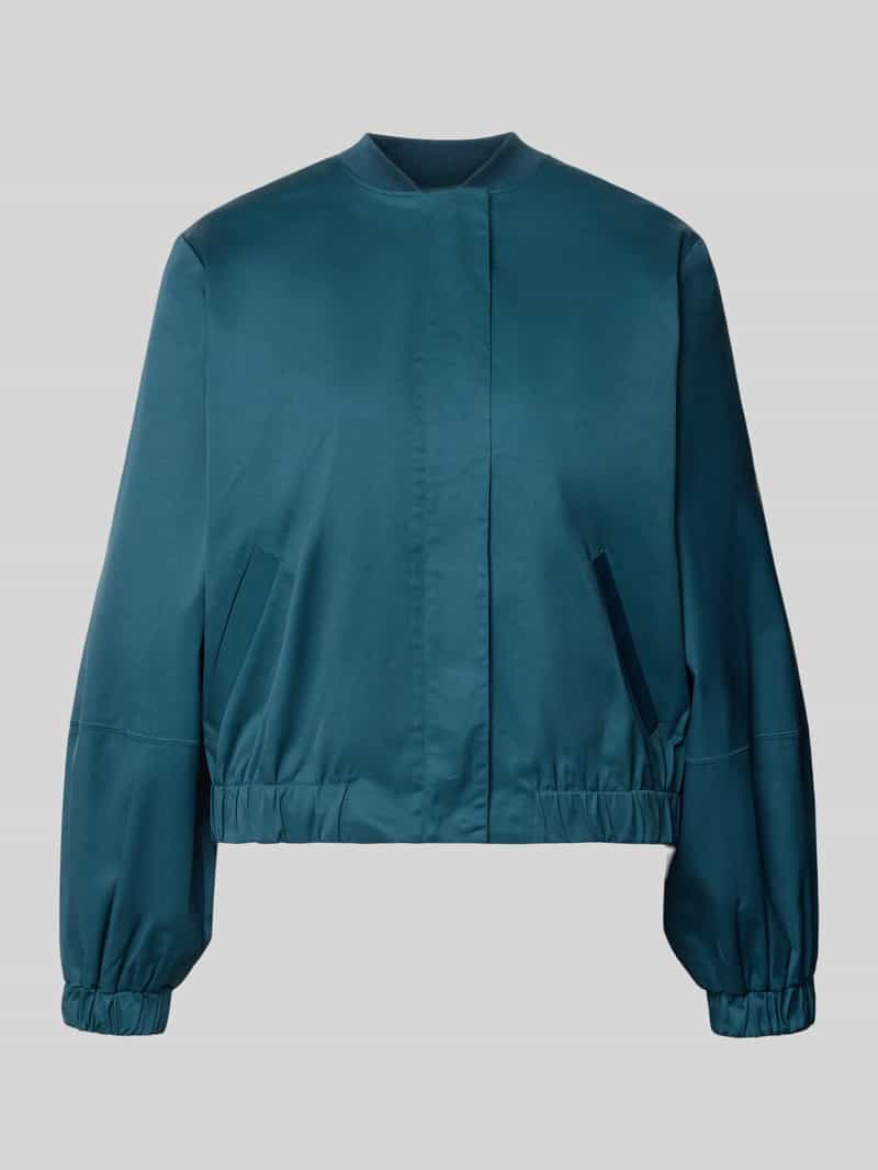 Blouson met opstaande kraag en steekzakken