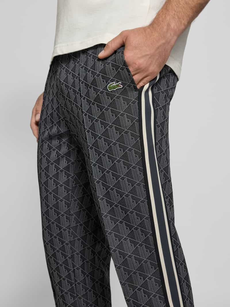 Lacoste Regular fit sweatpants met katoen