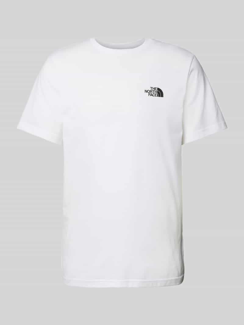 The North Face T-shirt met labelprint model 'SIMPLE DOME'