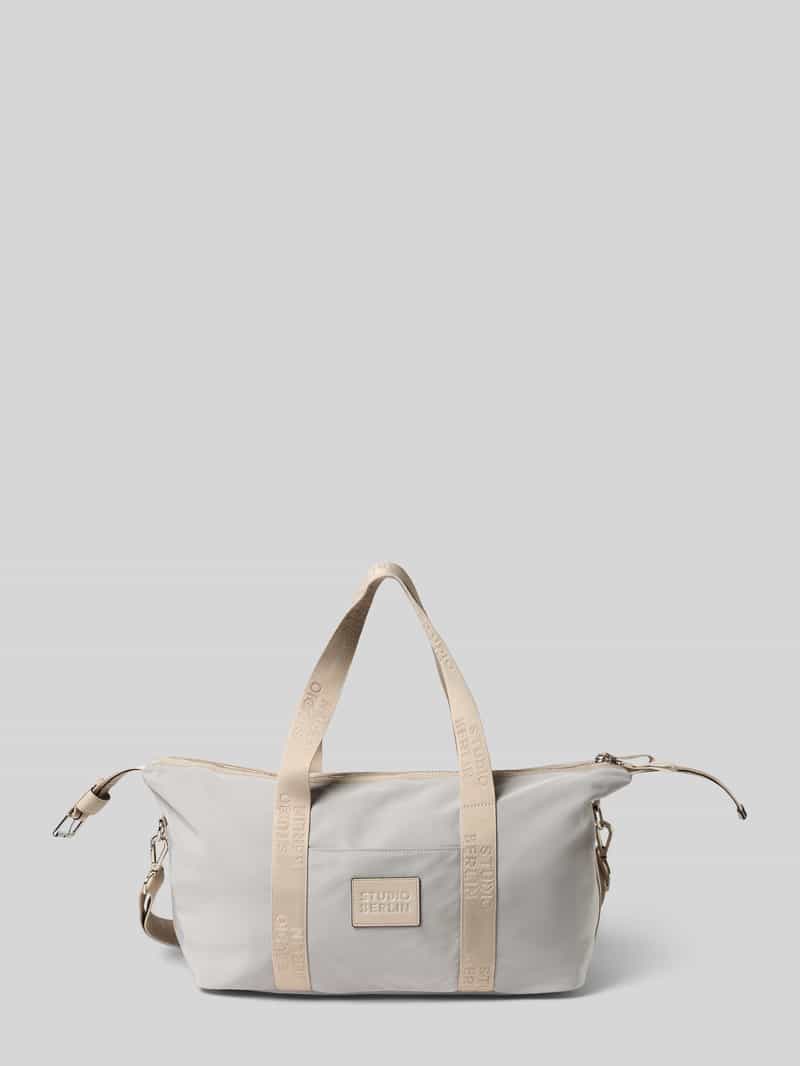 STUDIO BERLIN Weekendtas met logopatch model 'Pankow'