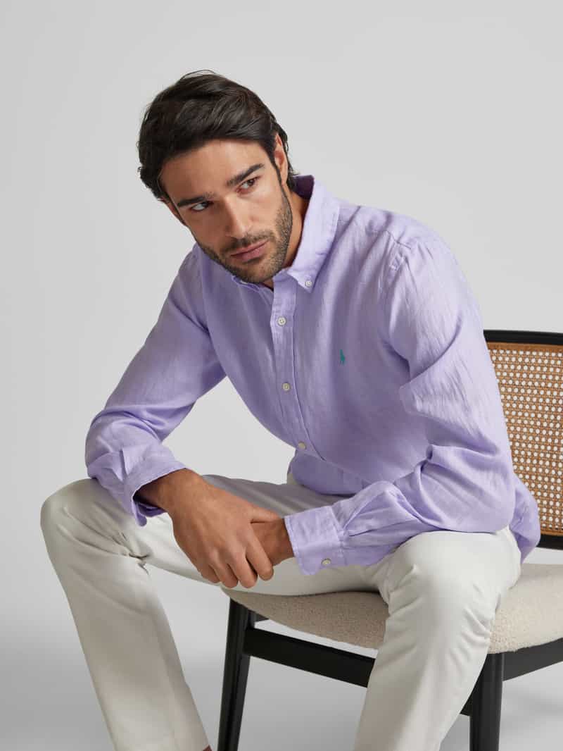 Polo Ralph Lauren Vrijetijdsoverhemd met labelstitching