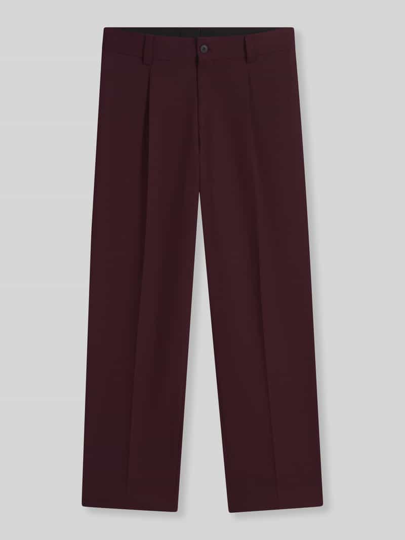 HUGO modern fit pantalon met viscose model 'Flips251X'