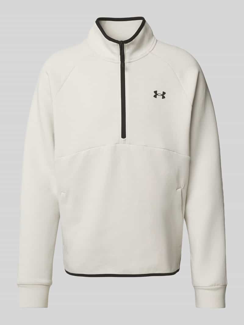Under Armour Sweatshirt met opstaande kraag en ritssluiting