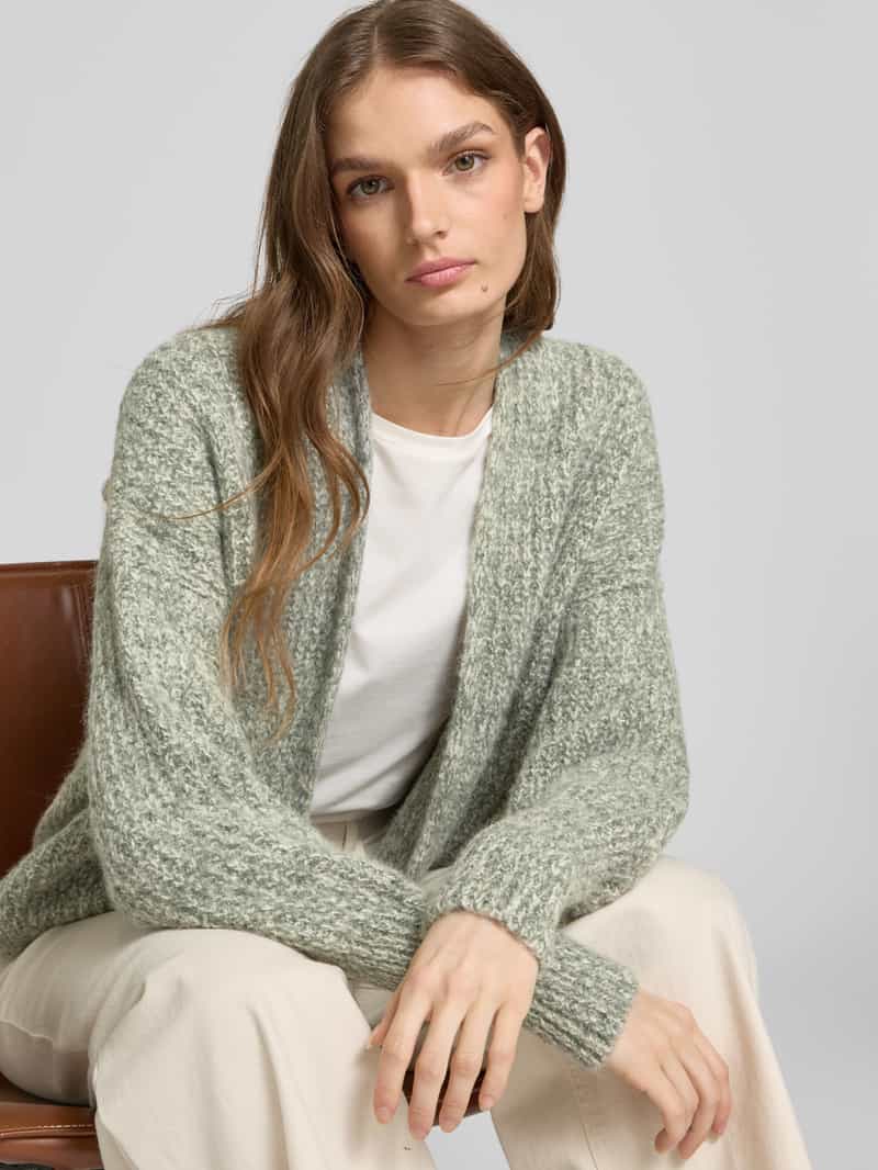 American vintage Cardigan met ribboorden