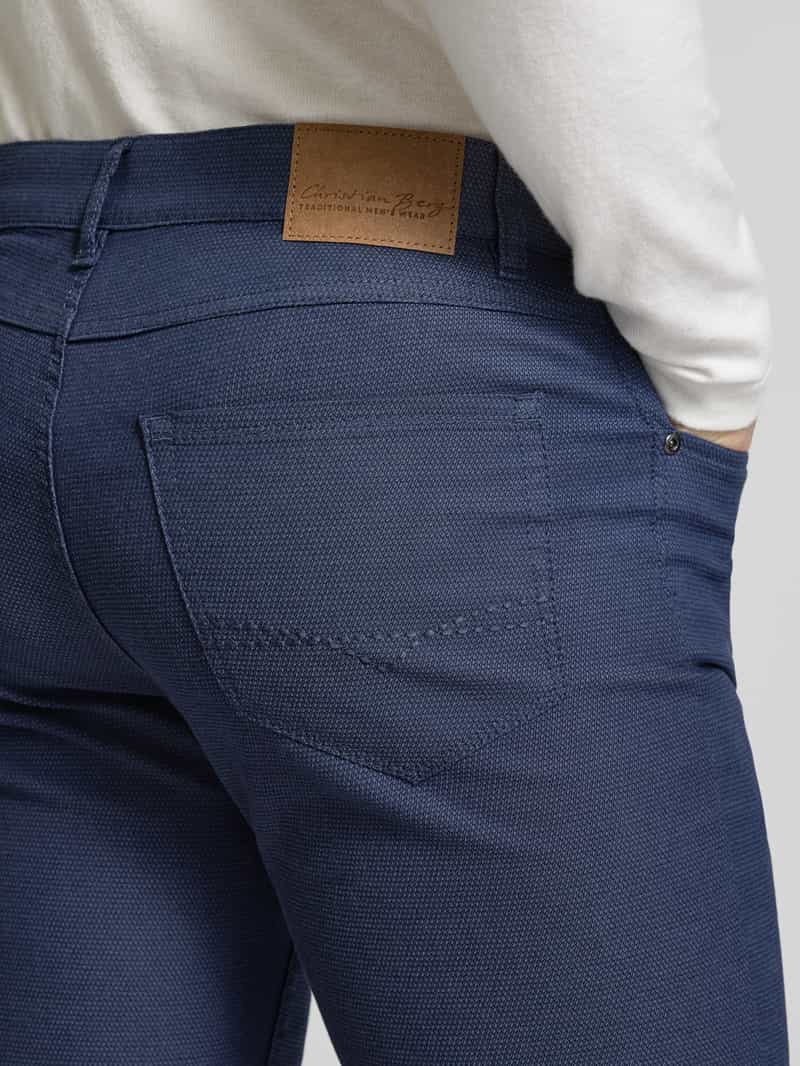 Christian Berg Men Regular fit chino in 5-pocketmodel