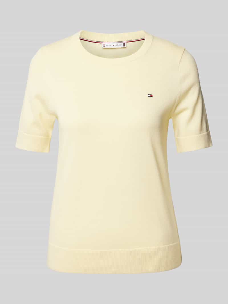 Tommy Hilfiger Gebreid shirt met logostitching