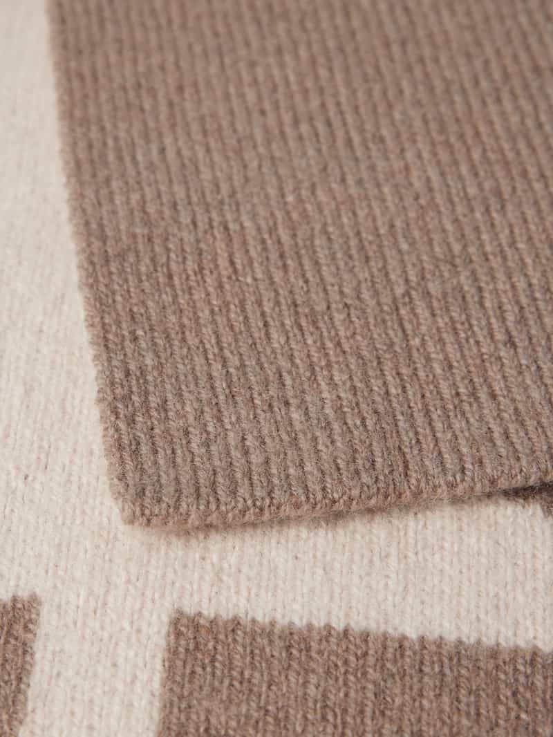 CK Calvin Klein Wollen sjaal in two-tone-stijl