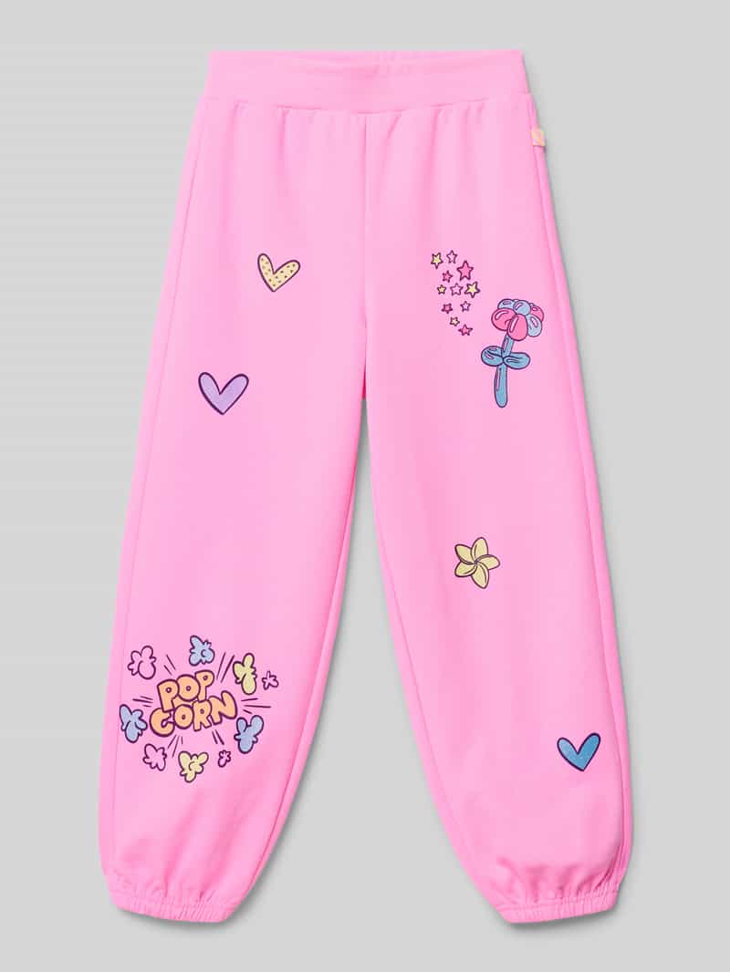 BILLIEBLUSH Regular fit sweatpants met statementprints