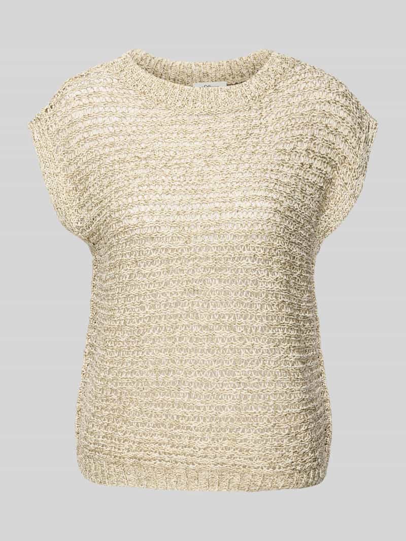 s.Oliver RED LABEL Relaxed fit spencer van ajourtricot