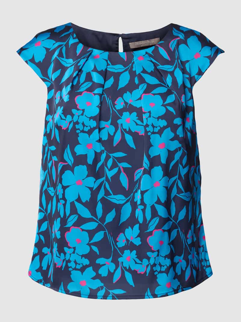 Blouseshirt met bloemenmotief Christian Berg Woman Selection