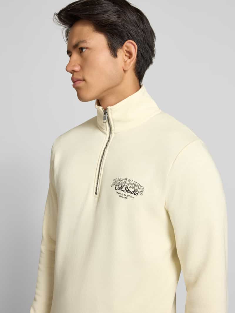 jack & jones Sweatshirt met opstaande kraag model 'AKOTO'