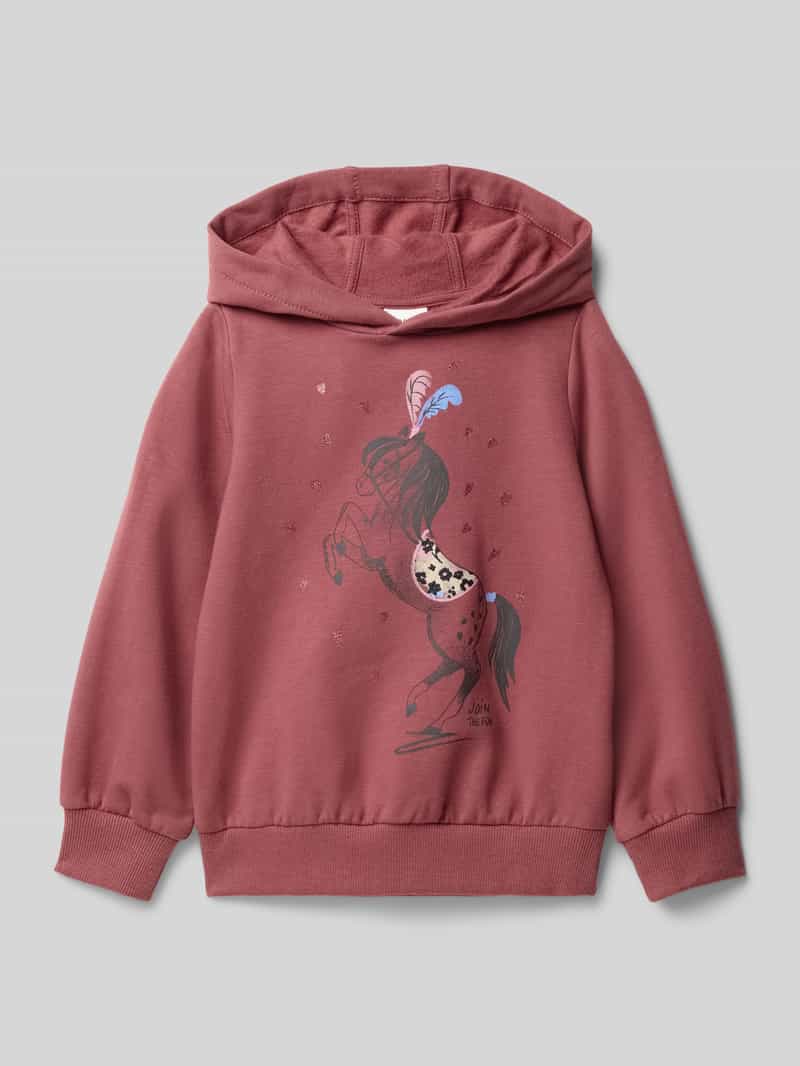 s.Oliver RED LABEL Regular fit hoodie van katoenmix