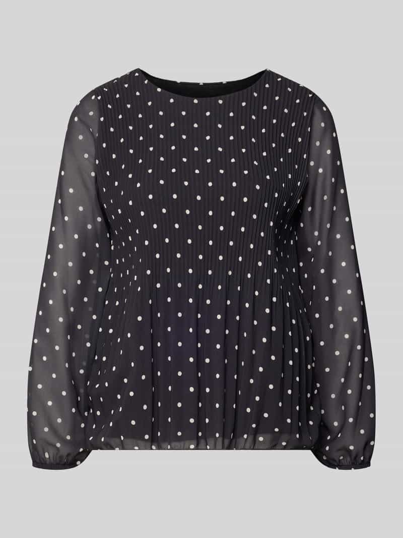 ZABAIONE Blouse met plissévouwen model 'Ka44na'