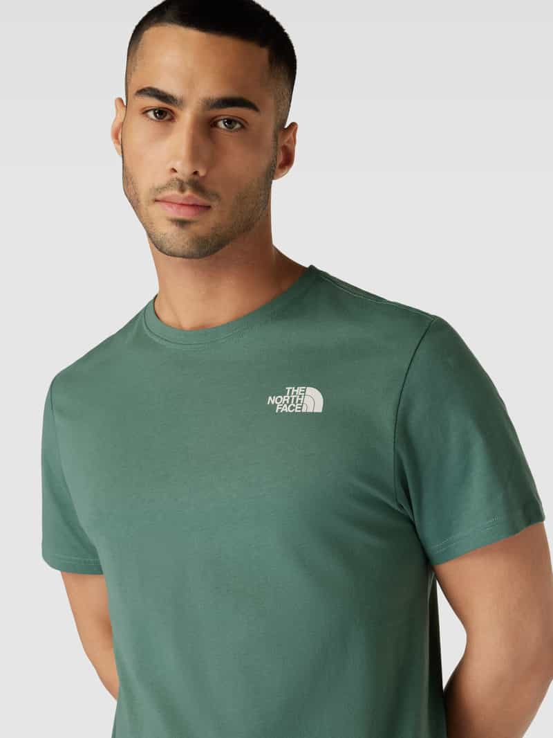 The North Face T-shirt met labelprint model 'MOUNTAIN SKETCH'