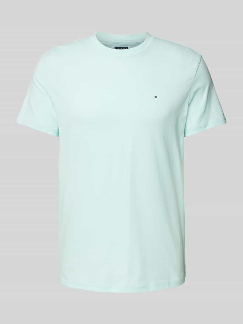 Tommy Jeans Regular fit T-shirt van puur katoen met labelprint
