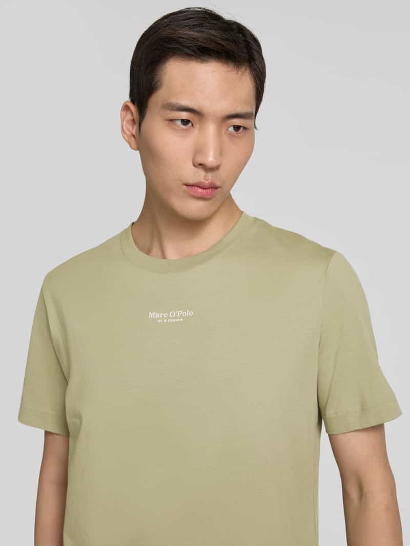 Marc O'Polo Regular fit T-shirt van puur katoen