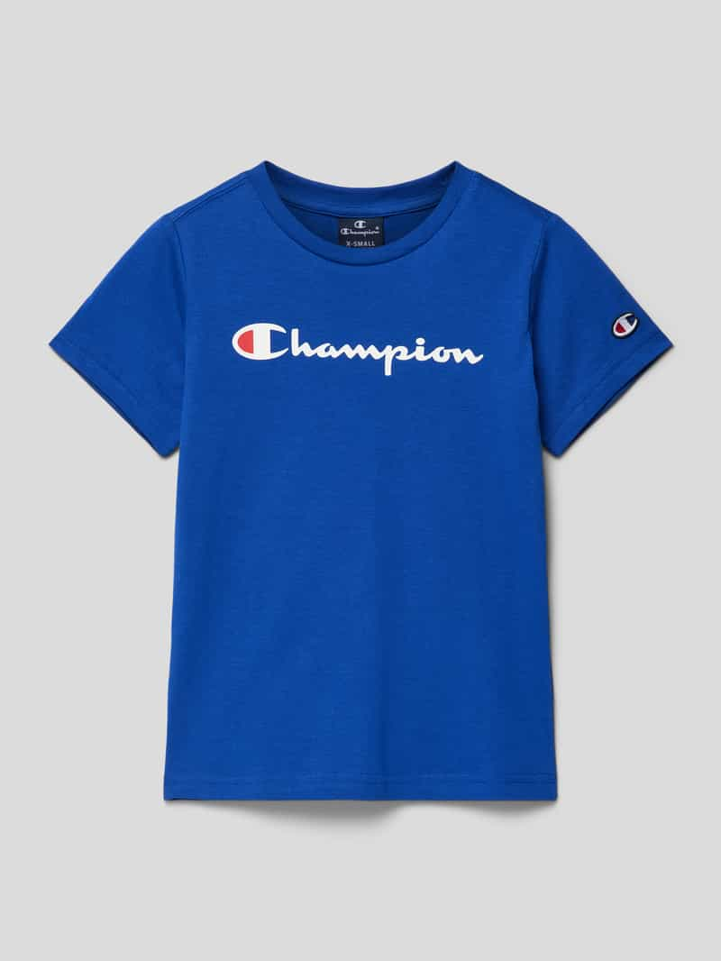 Champion T-shirt met labelprint