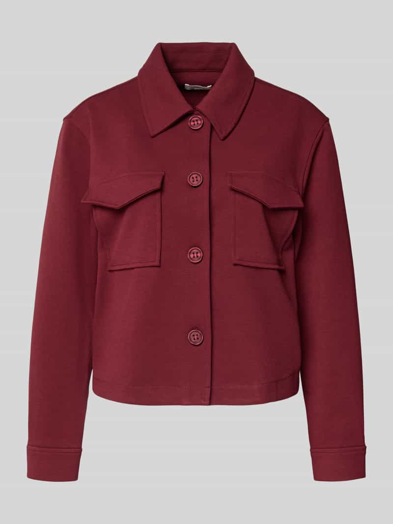 s.Oliver RED LABEL Relaxed fit jack van structuur-jersey