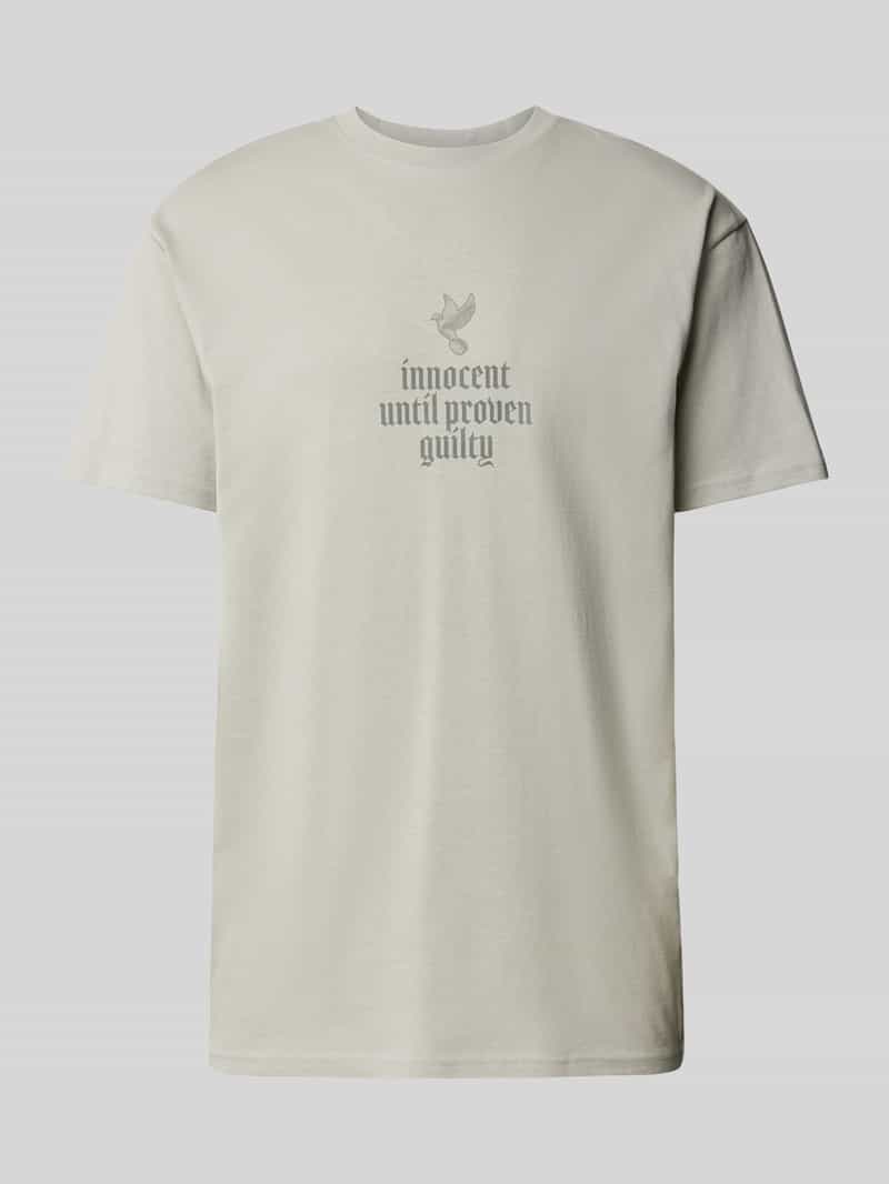 Oversized T-shirt met statementprint