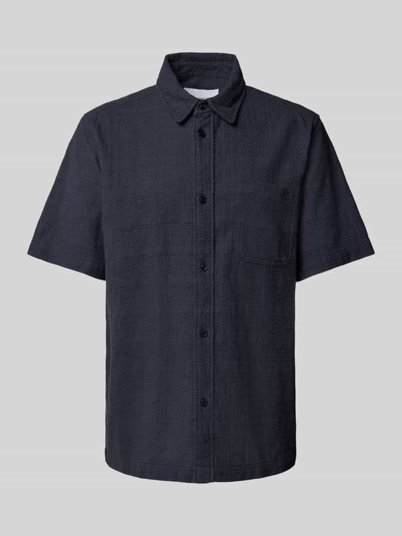 Les Deux Regular fit vrijetijdsoverhemd met 1 2-mouwen model 'Charlie'