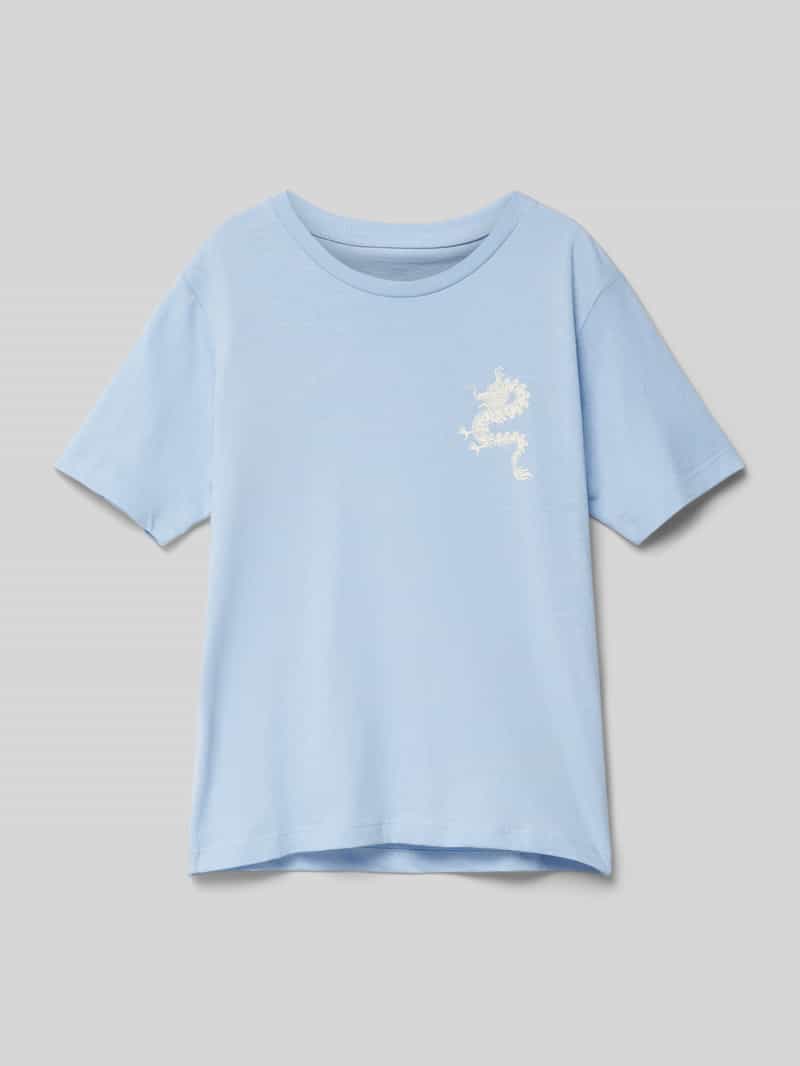 jack & jones T-shirt met motiefprint