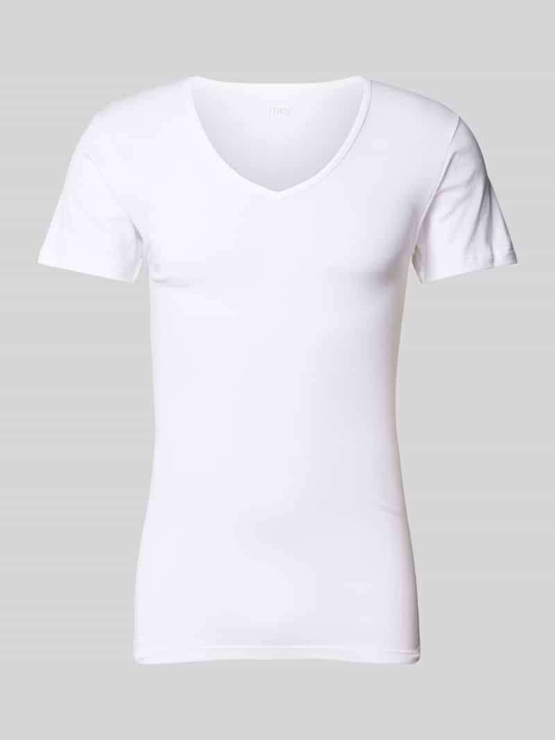 mey T-shirt met V-hals