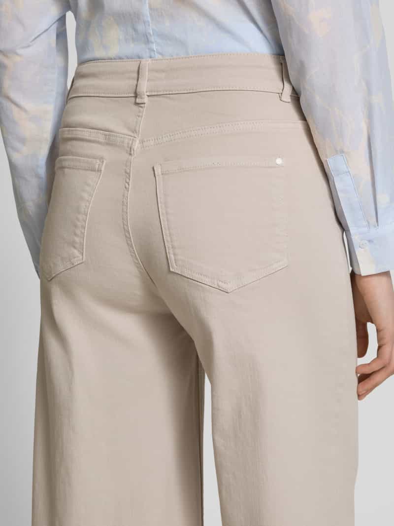Christian Berg Woman Flared cut jeans met steekzakken