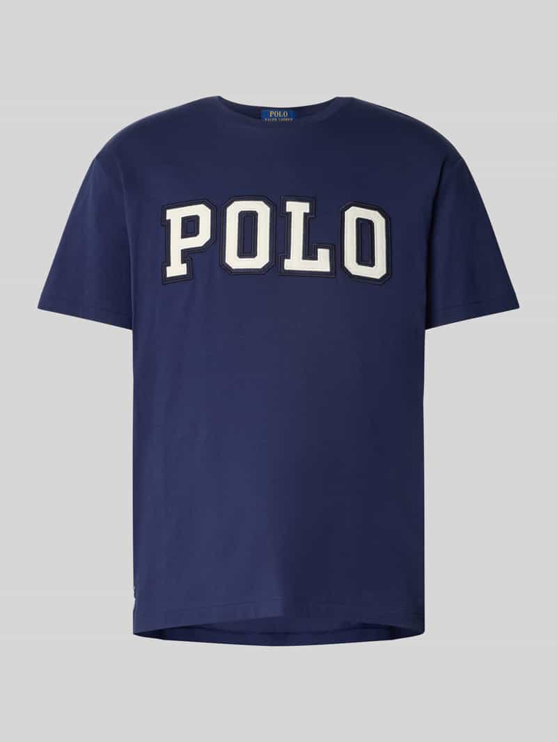 Polo Ralph Lauren Classic fit T-shirt met labelstitching